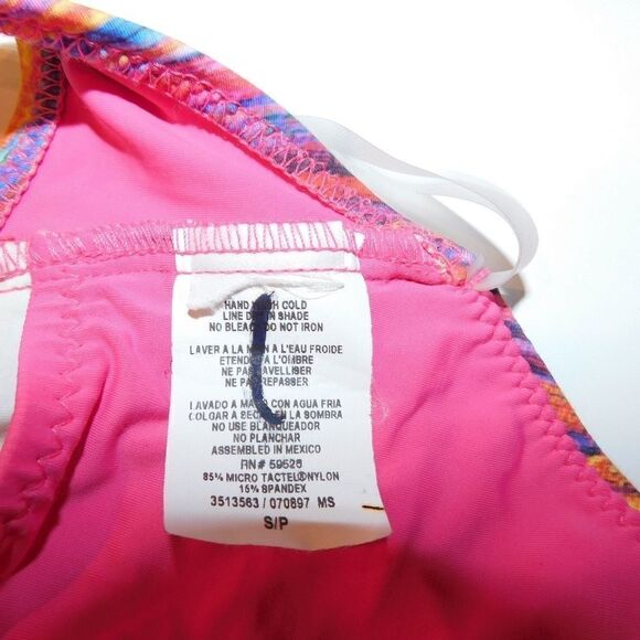 Multicolor Embellished Fringe Swim Tanktini (D9) - Picture 6 of 8